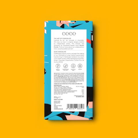COCO - Isle of Skye Sea Salt Dark Chocolate Bar - 80g