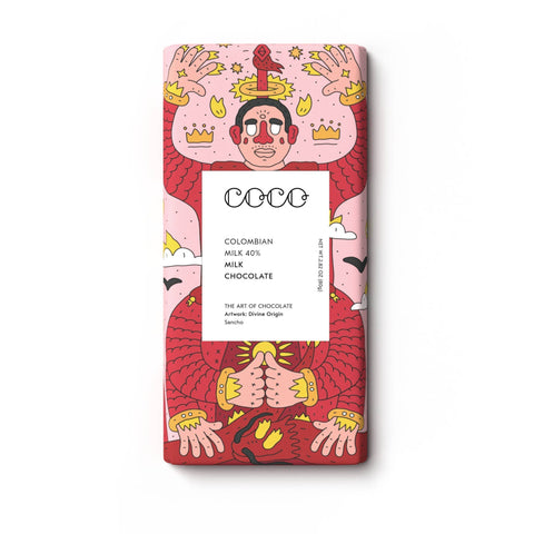 COCO - Colombian Milk Chocolate Bar - 80g