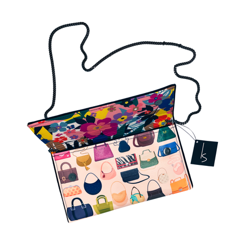 Bag Lady Crossbody Clutch Bag - Handmade in USA