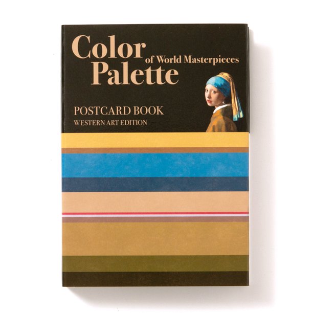 Color Palette of World Masterpieces Postcards