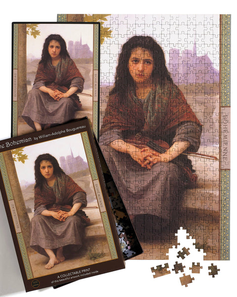 The Bohemian; 500-pc Velvet-Touch Jigsaw Puzzle (French)