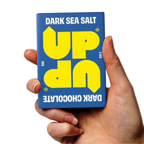 UP-UP - Dark Sea Salt Chocolate Bar - 60g