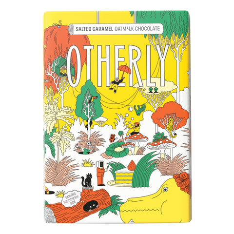 Otherly - Salted Caramel Oatm*lk Chocolate Bar - 120g - Vegan