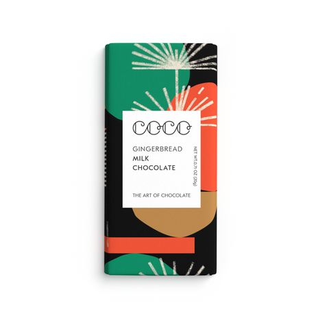 Gingerbread Milk Mini Chocolate Bar - Mint Museum Store