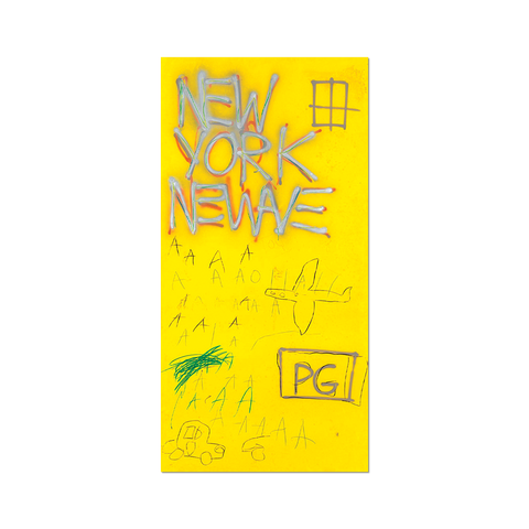 New York/New Wave by Basquiat - Die-Cut Sticker