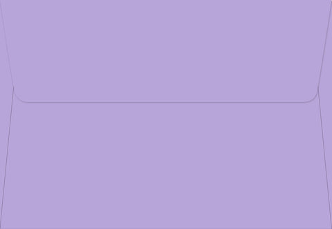 Solid light purple envelope