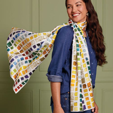 Byzantine Tesserae Scarf