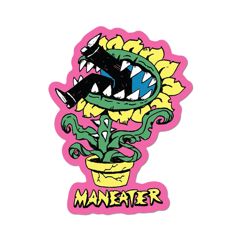 Maneater by Apply - Die-Cut Sticker (Feminism) - Mint Museum Store