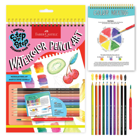 Step by Step Watercolor Pencil