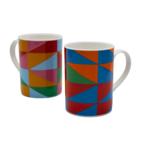 Windows of the Wedding Mug Set x Faith Ringgold