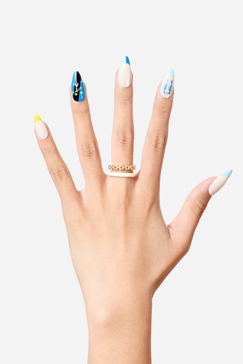 HENRI MATISSE ICARUS - ALMOND PRESS-ON NAILS