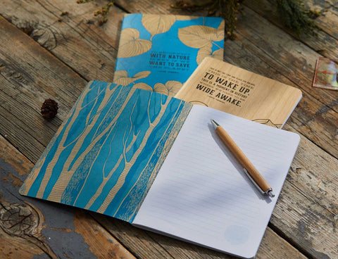 John Muir Sewn Notebook