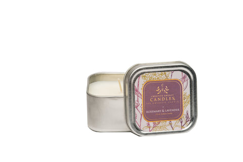 Creative Energy Candles TRAVEL TIN - Mint Museum Store