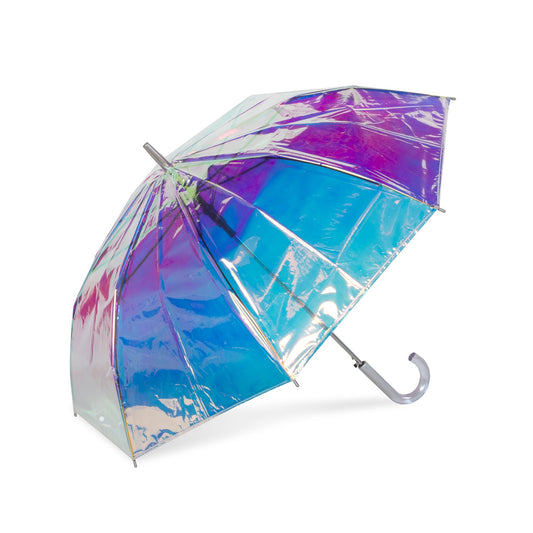 Iridescent Stick Umbrella
