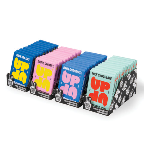 UP-UP - Salted Caramel Milk Chocolate Bar - 60g
