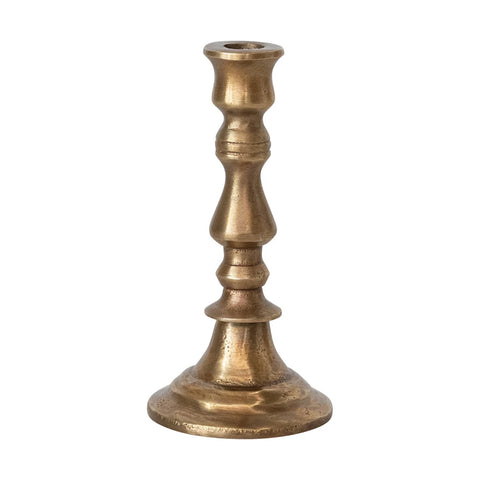Cast Aluminum Taper Holder Tall