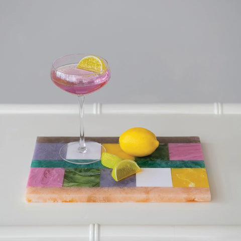 Marbled Resin Cheese/Serving Board