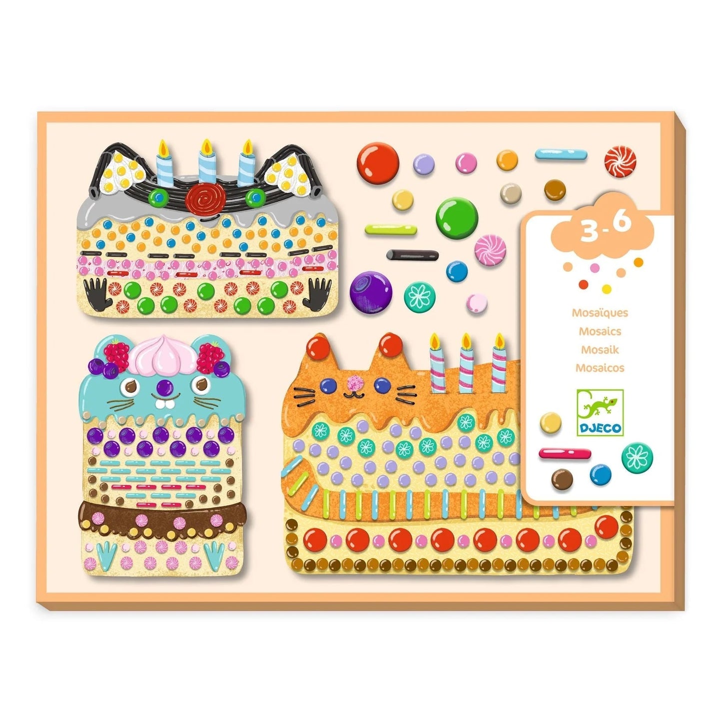 Cakes and Sweets Collage Craft