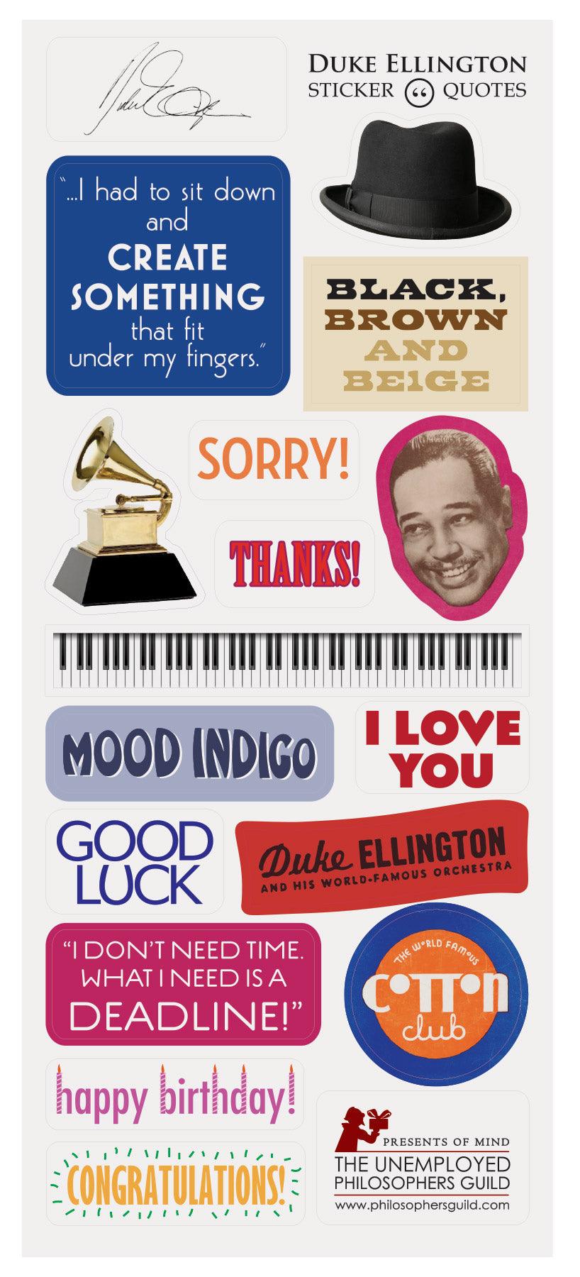 Duke Ellington Quotable Notable