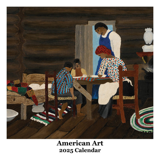 American Art Wall Calendar 2025