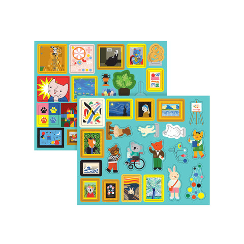 My Museum Magnetic Play Scene