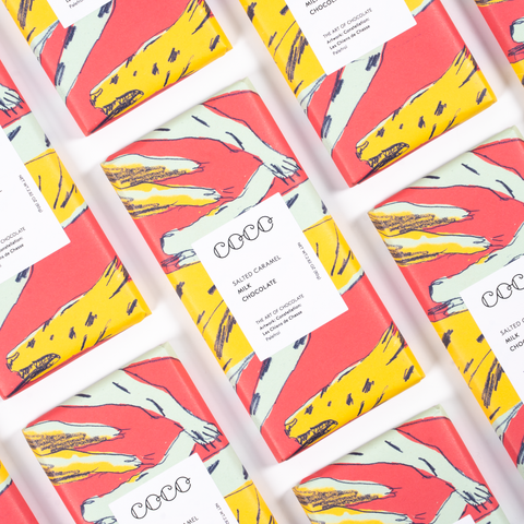 Salted Caramel Milk Chocolate Bar - Mint Museum Store