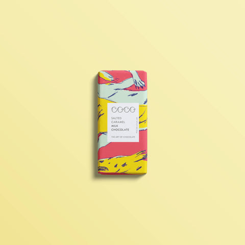 Salted Caramel Milk Mini Chocolate Bar - Mint Museum Store