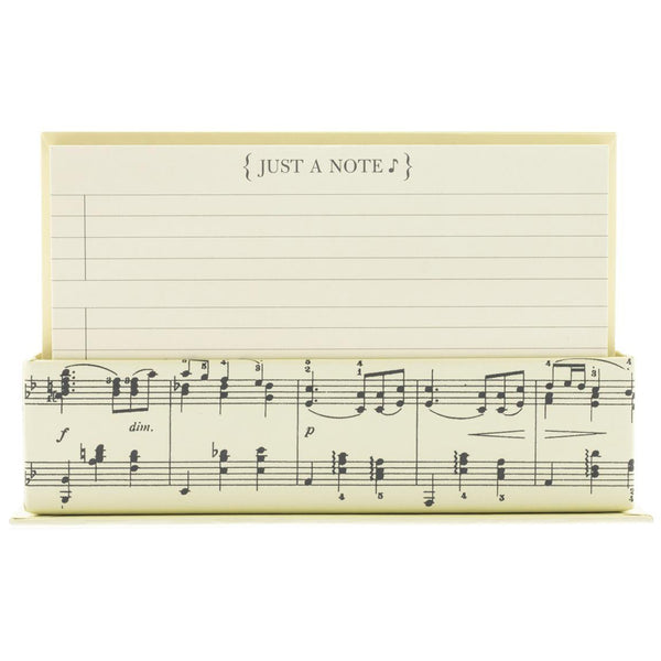 Vintage Musical Note Flat Cards