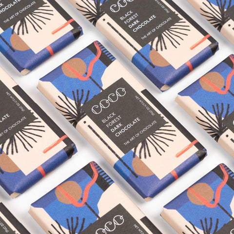 Black Forest Dark Mini Chocolate Bar - Mint Museum Store