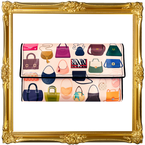 Bag Lady Crossbody Clutch Bag - Handmade in USA
