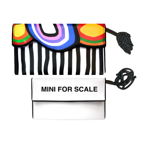 Pop Rocks Crossbody Clutch Bag - Handmade in USA