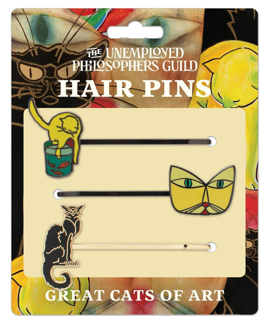 Great Cats of Art Hair Pin