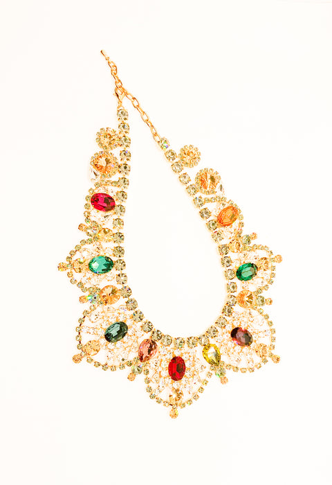 Holiday Spectacular Jewel Tone Collar