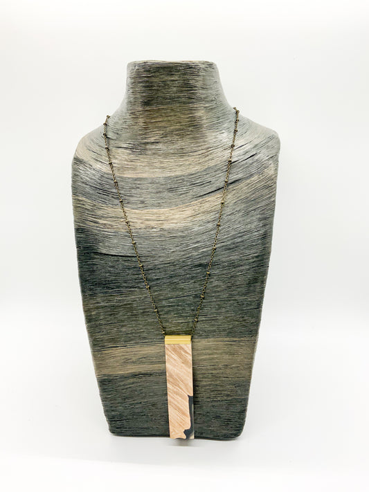Wood/Resin Necklace5