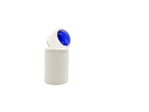 Cobalt Bubble Ring