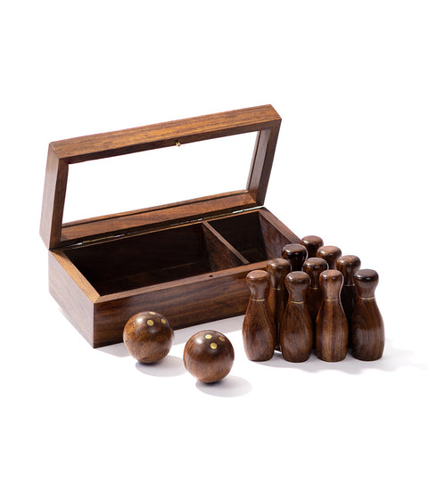 Tabletop Bowling Game Set