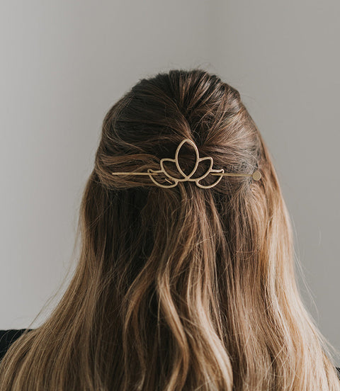 Kairavini Lotus Hair Slide