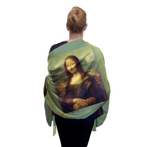 Da Vinci Mona Lisa Scarf