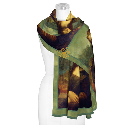 Da Vinci Mona Lisa Scarf