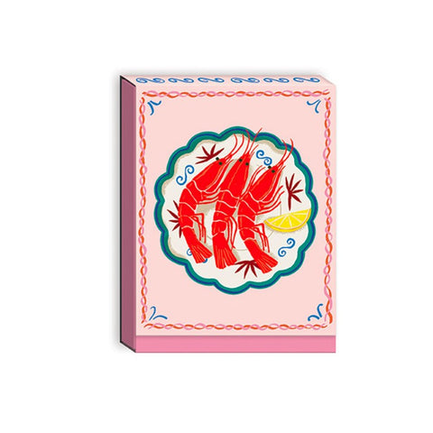 Mediterranean Prawn Pocket Notepad
