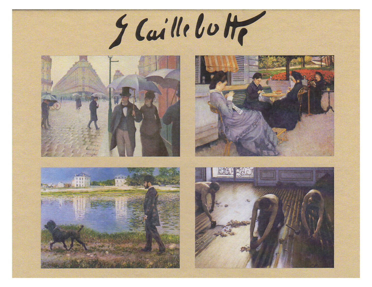 Gustave Caillebotte Notecards