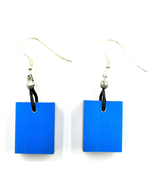 Aluminum Cube Earring