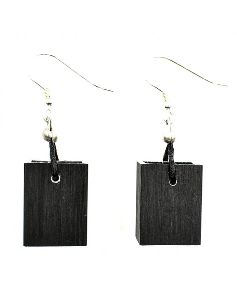 Aluminum Cube Earring