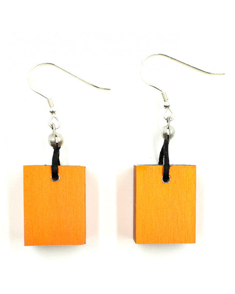 Aluminum Cube Earring