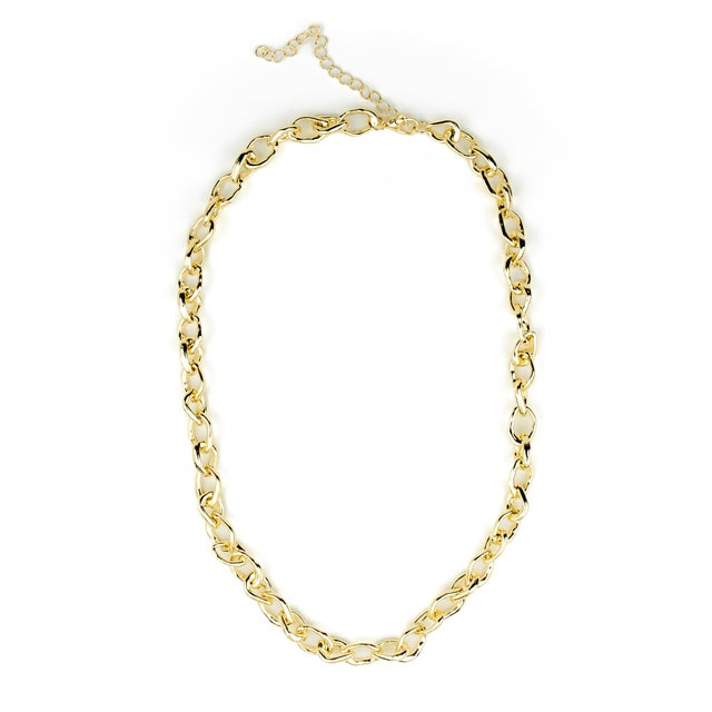 Catena Necklace: Gold PVD