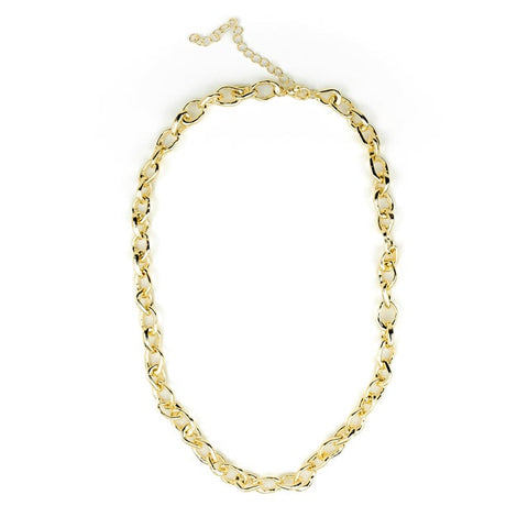 Catena Necklace: Gold PVD