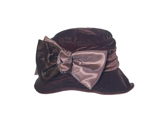 Velvet Bow Softie Hat
