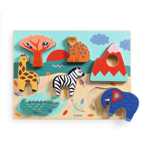 Savana Story Wooden Puzzle