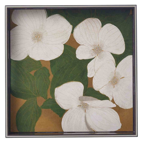 Lacquer Square Serving Tray