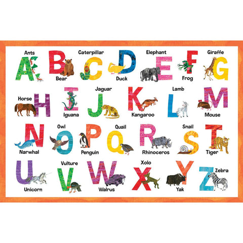 Eric Carle Alphabet Rectangle Floor Puzzle